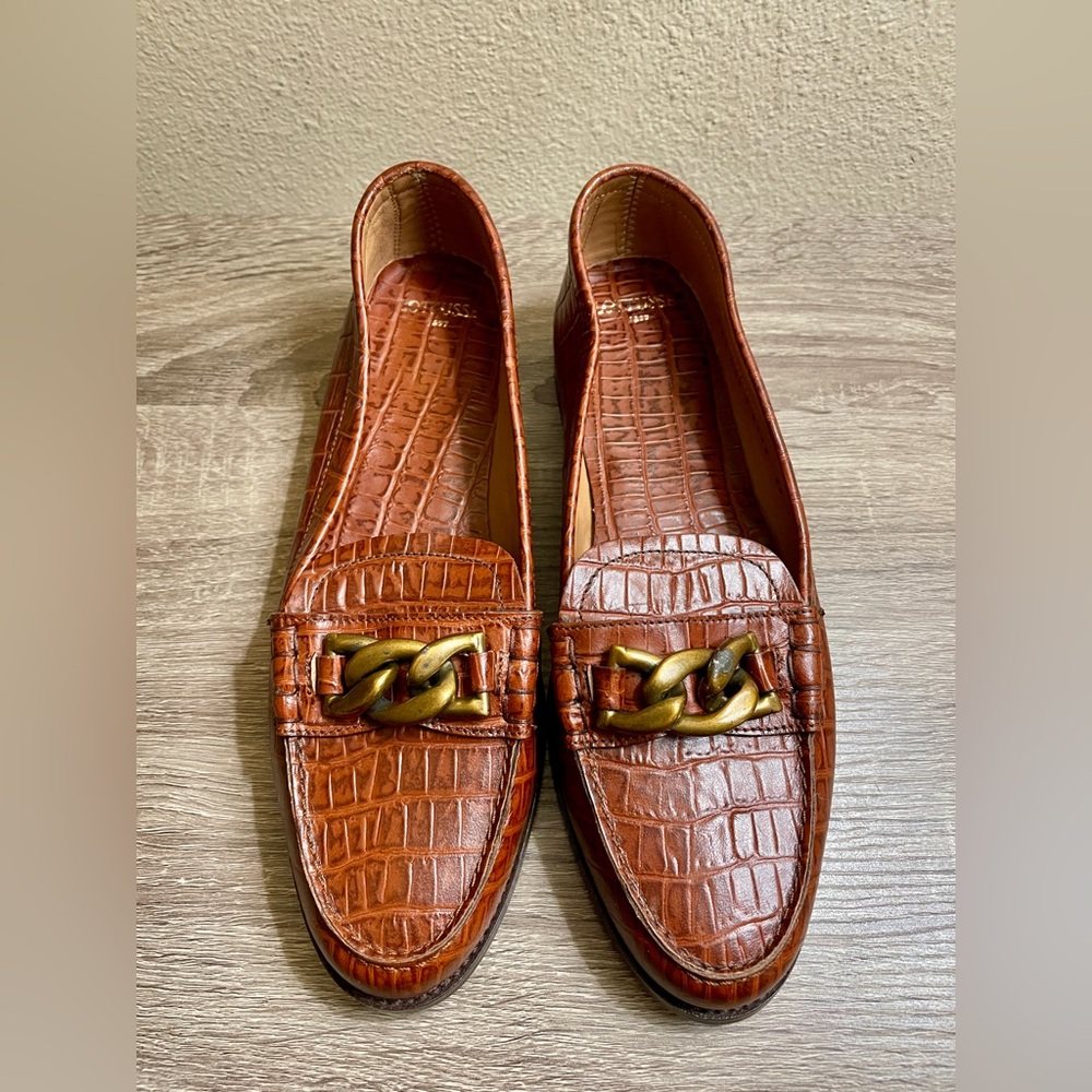 Women’s Size 5.5 US/Eur 37 Lottusse Alligator Loafers